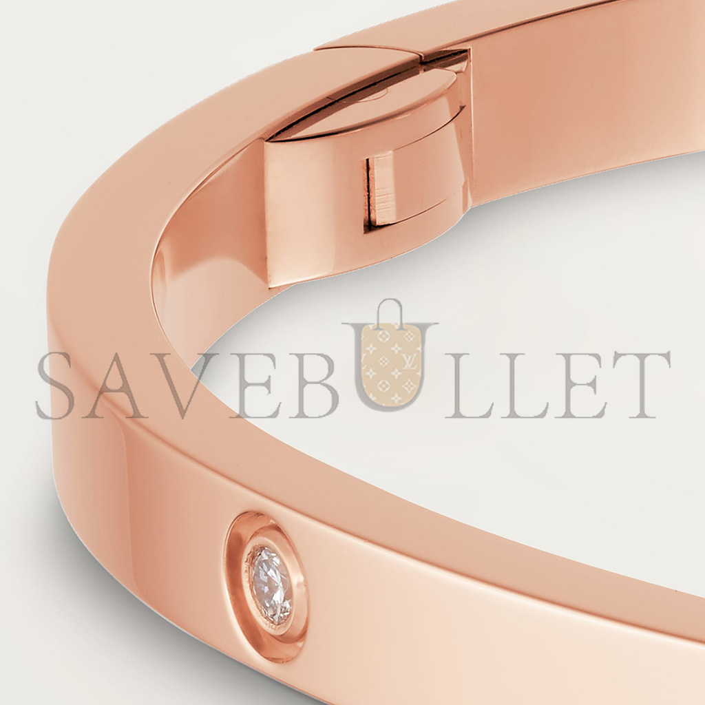 CARTIER  LOVE BRACELET, SMALL MODEL, 10 DIAMONDS  B6047917